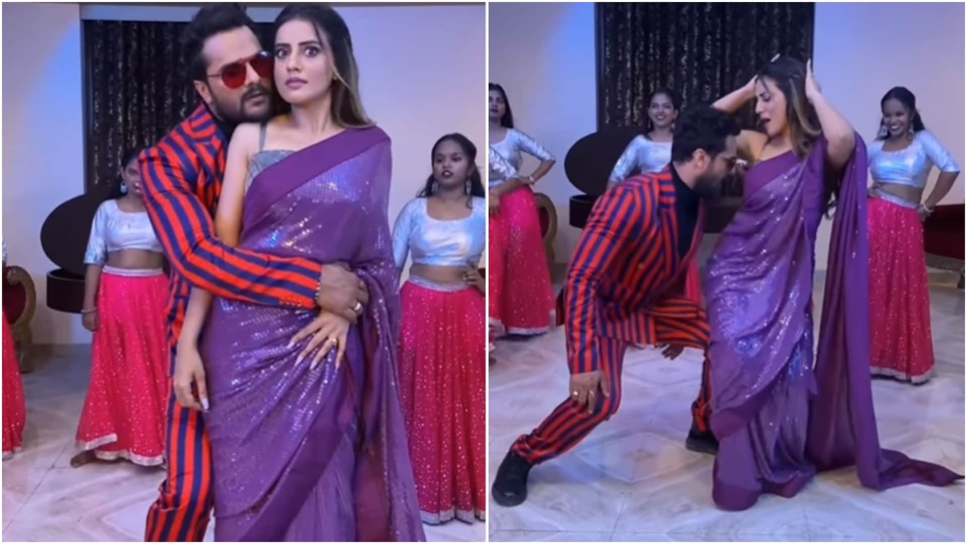 Bhojpuri superstar khesari lal yadav and Akshara singh new song tsunami release on 12 june