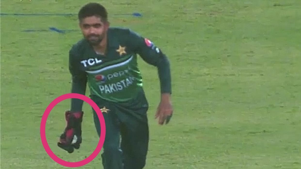 West Indies gets five penalty runs due to Pakistan Captain babar Azam mistake know rule 28.1