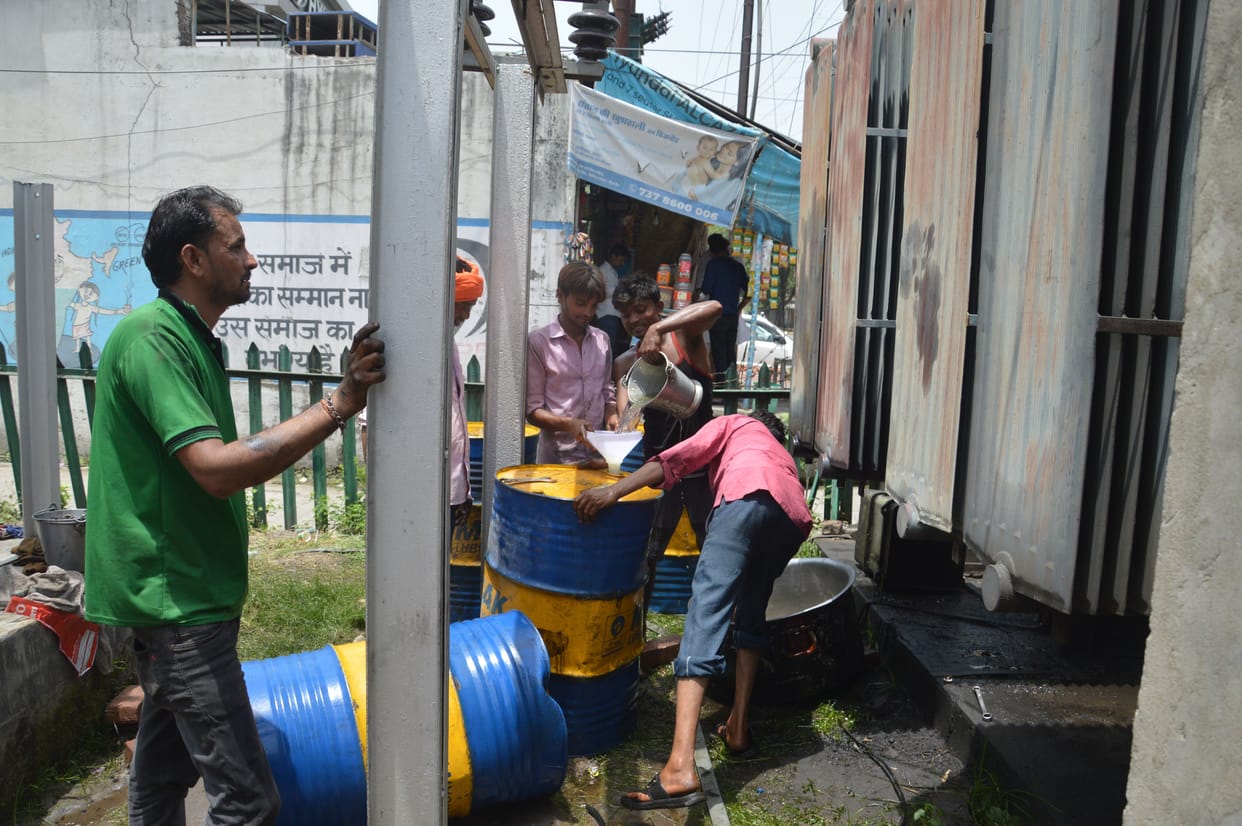 Power cut: Waking up and cutting the night, bad condition remained even during the day