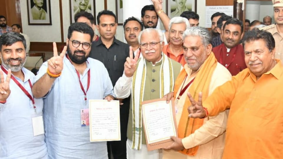 Newly elected MP Karthikeya Sharma verbally attacked Congress