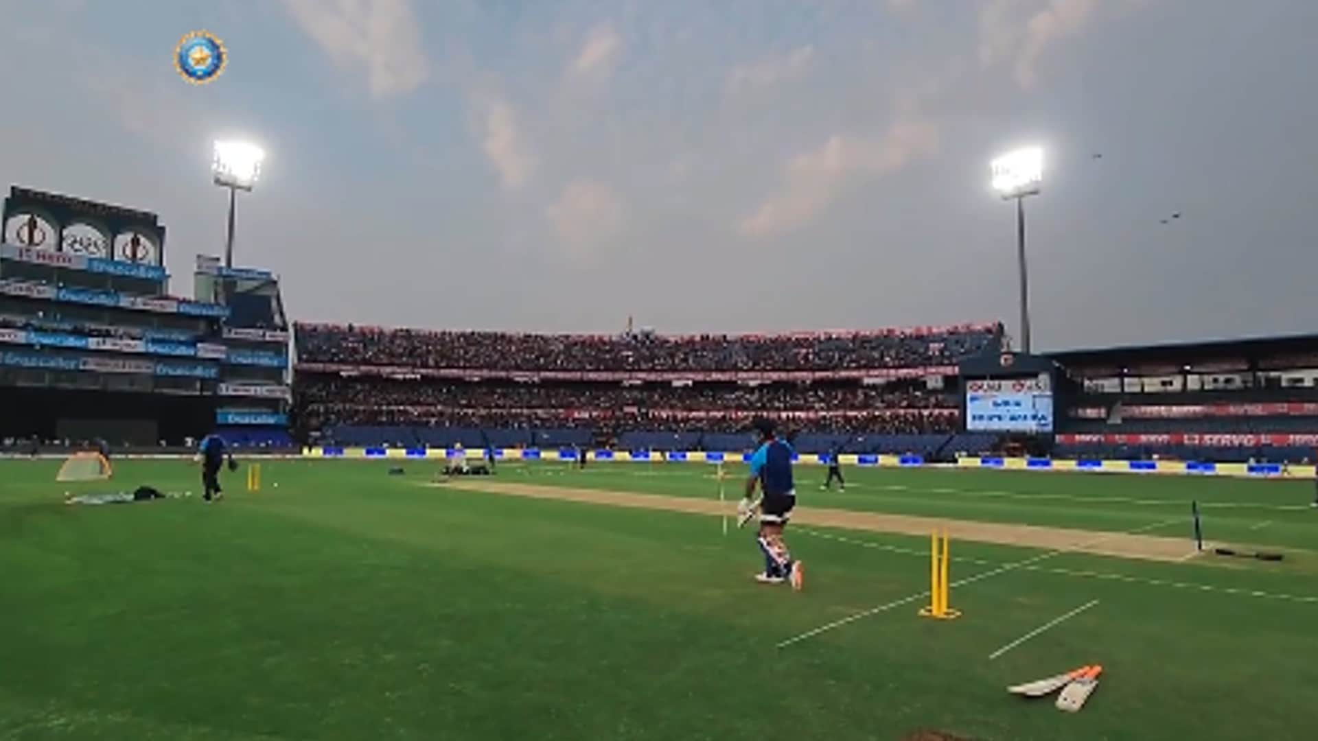 IND vs SA Barabati Stadium Housefull before 2nd T20I match in Cuttack Rishabh Pant Hardik Pandya shreyas iyer hit sixes see photos