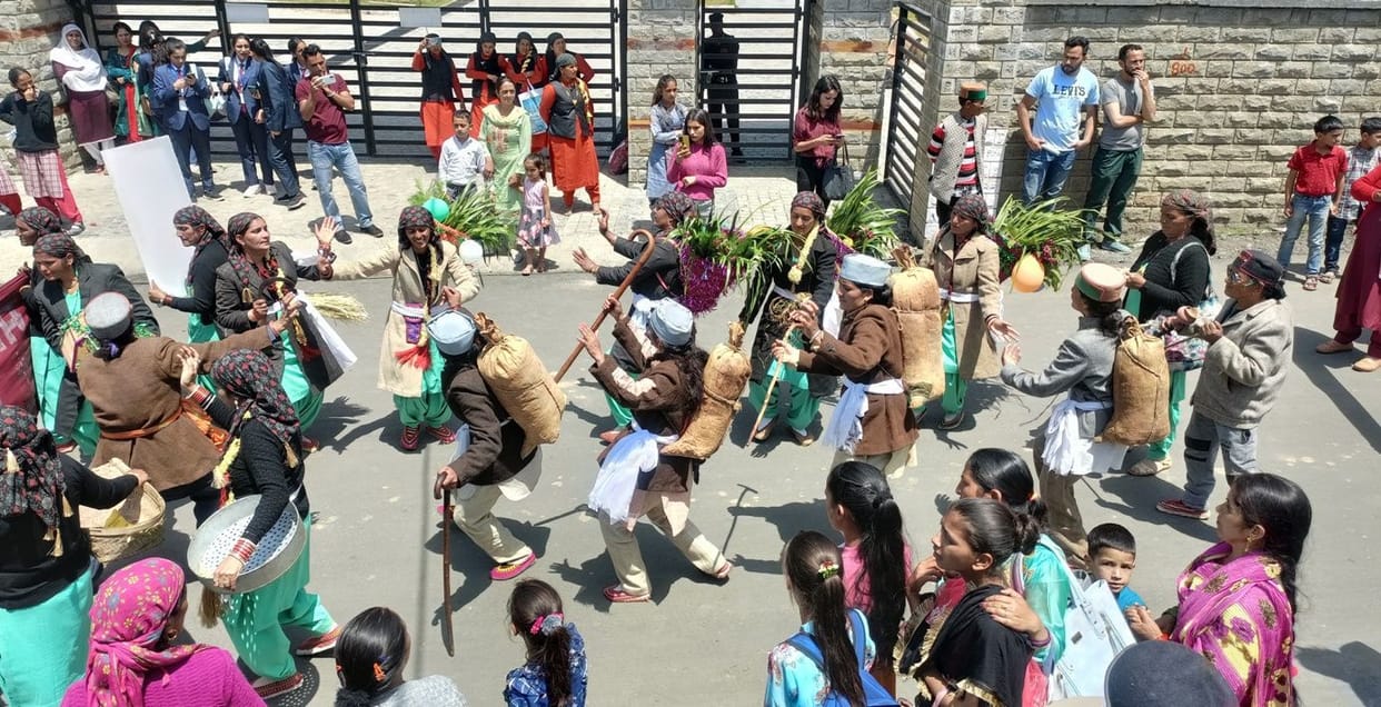 Janjehli tourism festival inauguration mandi thunag, janjehli seraj