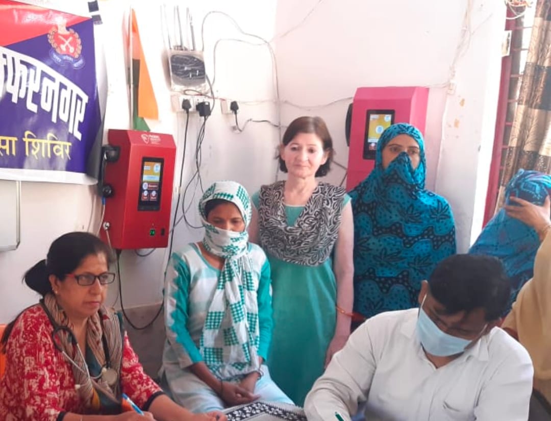 Treatment of 700 prisoners, 45 blood pressure and 35 sugar victims