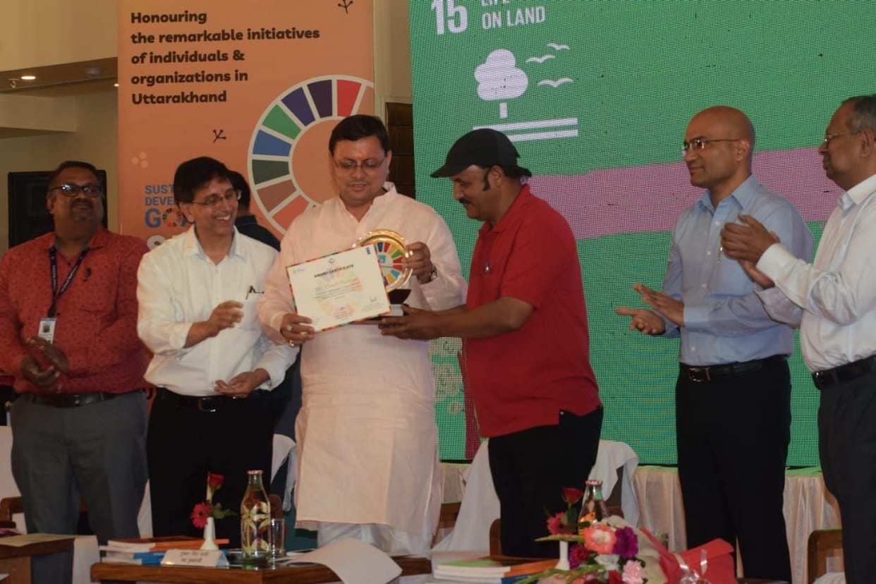 KMVN's Gururani honored with SDG Goalkeeper Award