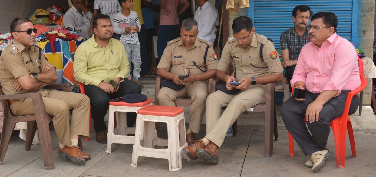 Peace from village to city, monitoring done by drone