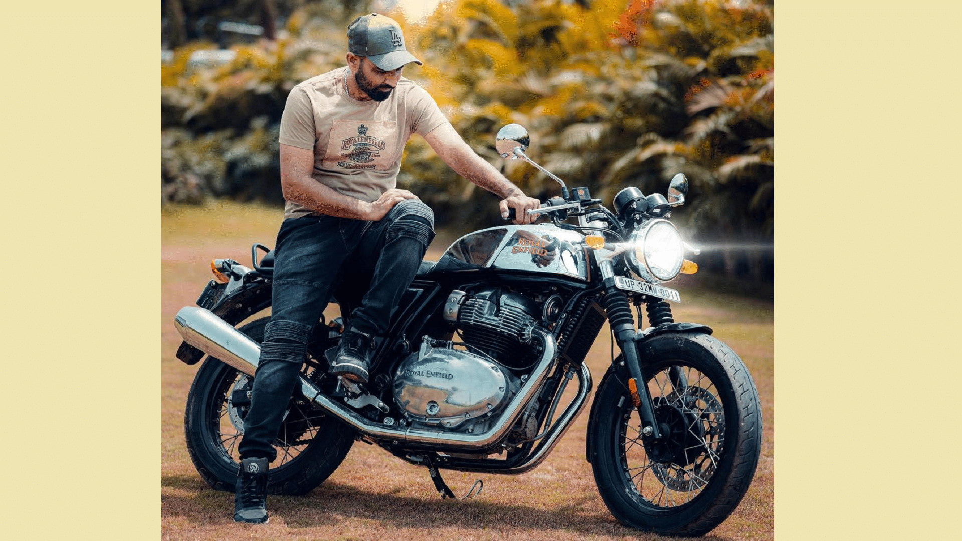 Mohammad Shami Bike Indian Cricketer Mohammad Shami purchases new Royal Enfield Continental GT 650