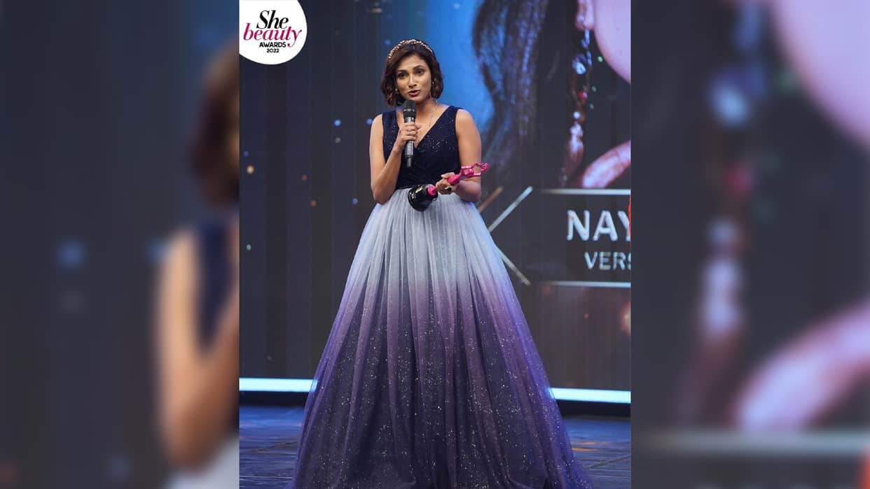 nayannah mukey wins she beauty award 2022 versatile face of the year  efforts sacrifices skills most desirable women