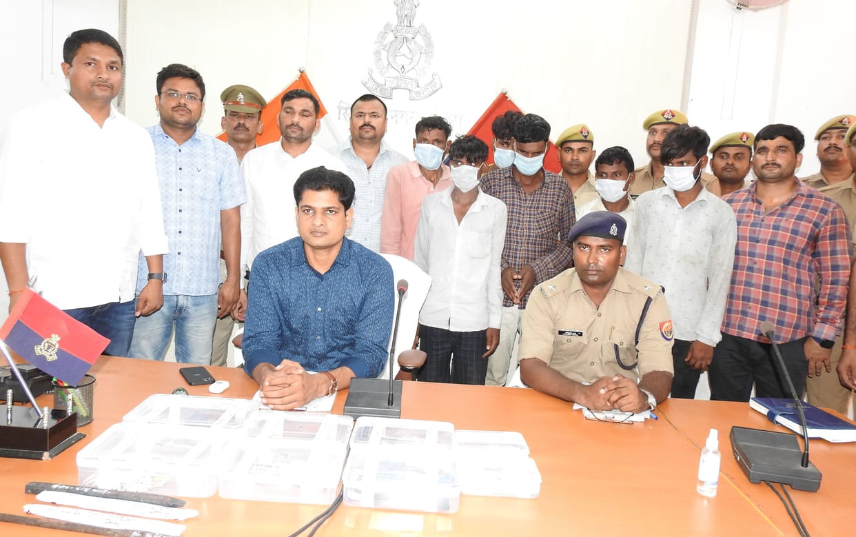 six member arrest of bahelia gang