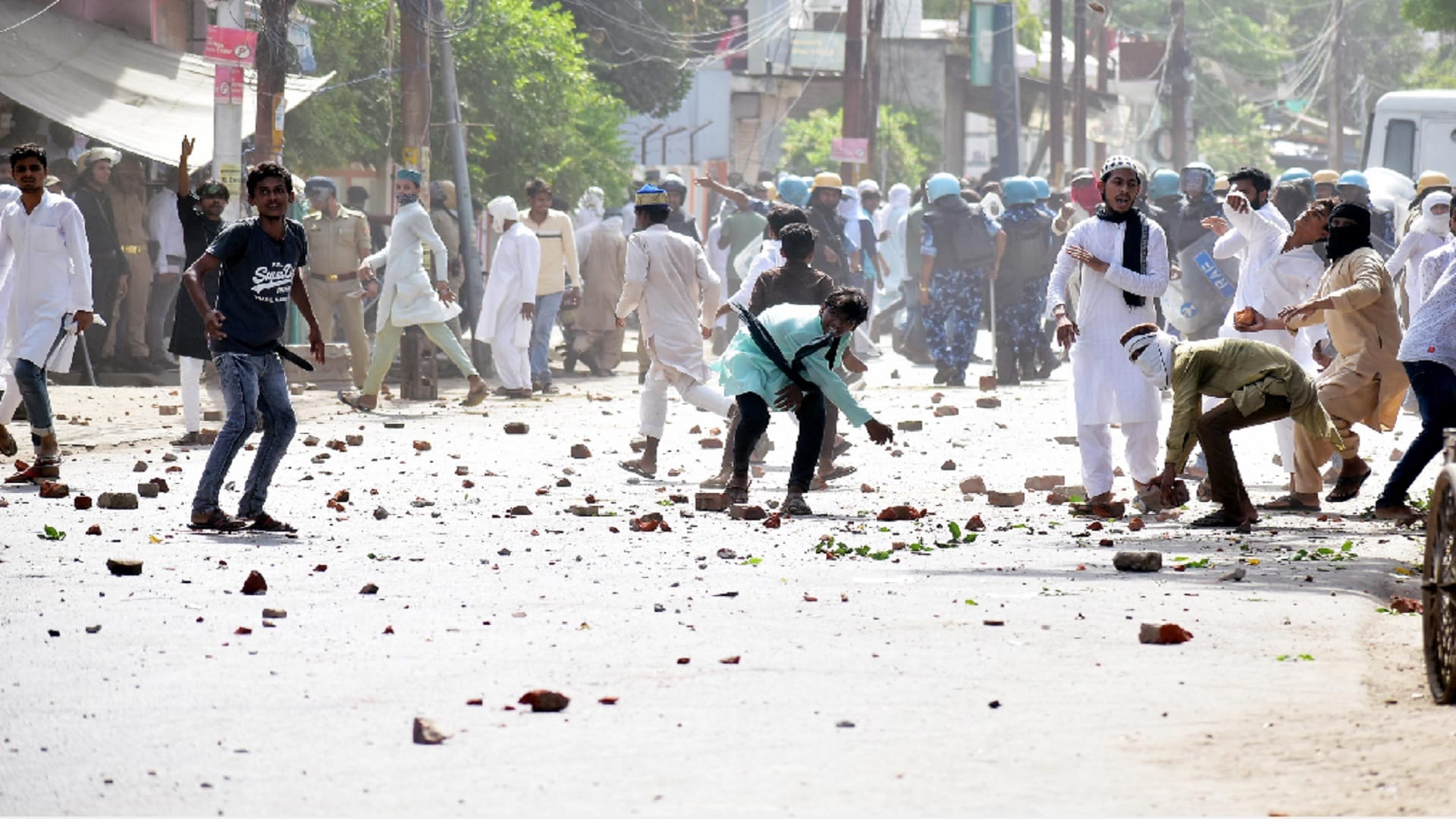 prayagraj violence: rioters involved in atala violence identified, preparing to put up posters