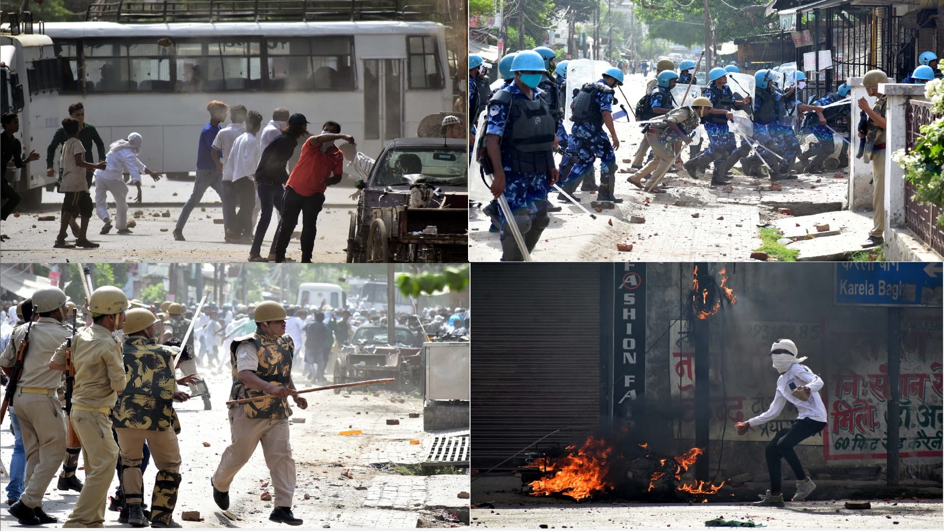 prayagraj violence: rioters involved in atala violence identified, preparing to put up posters