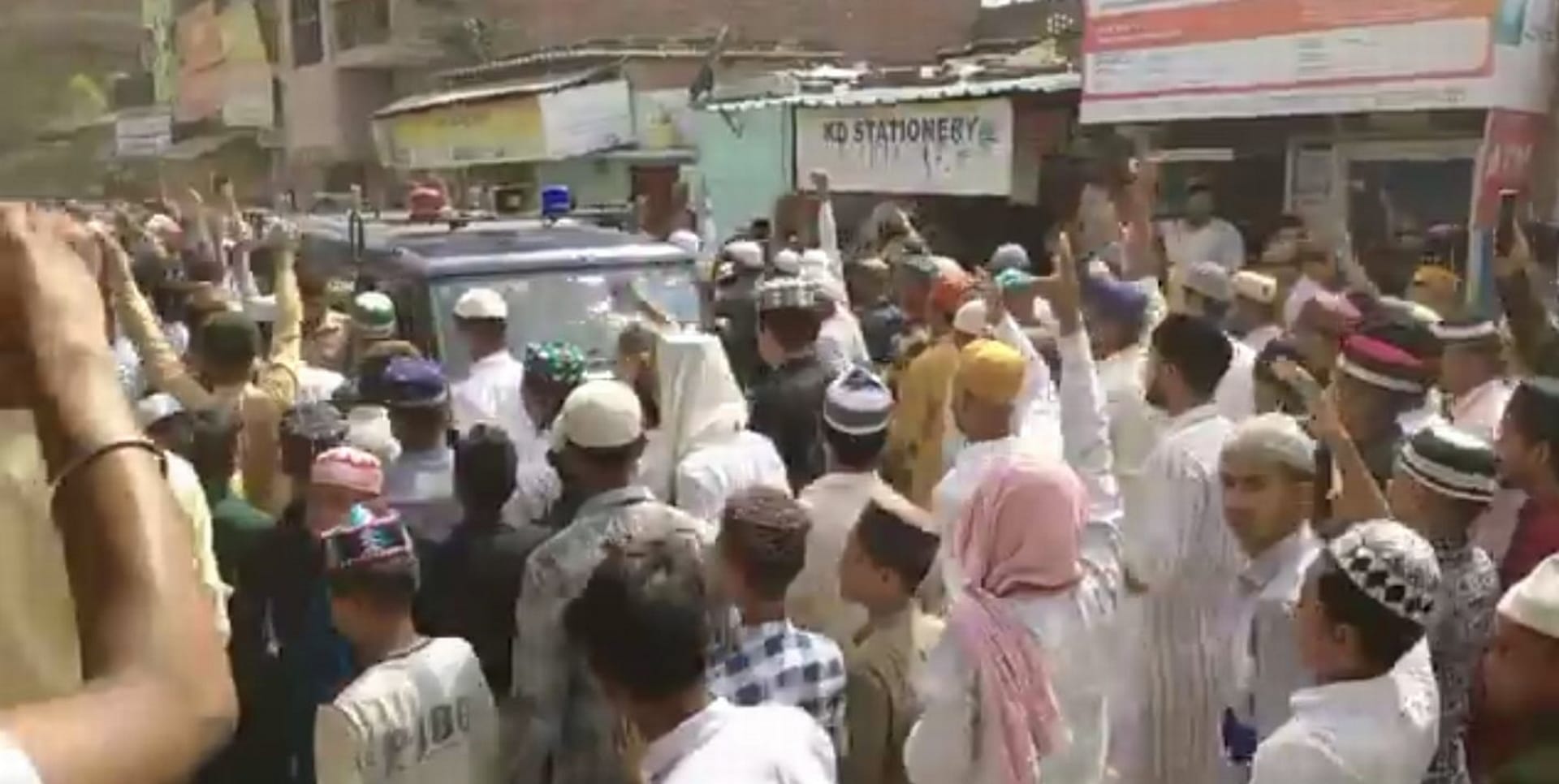 Nupur Sharma: Police lathi-charged youths taking out procession, five arrested for trying to disturb social harmony