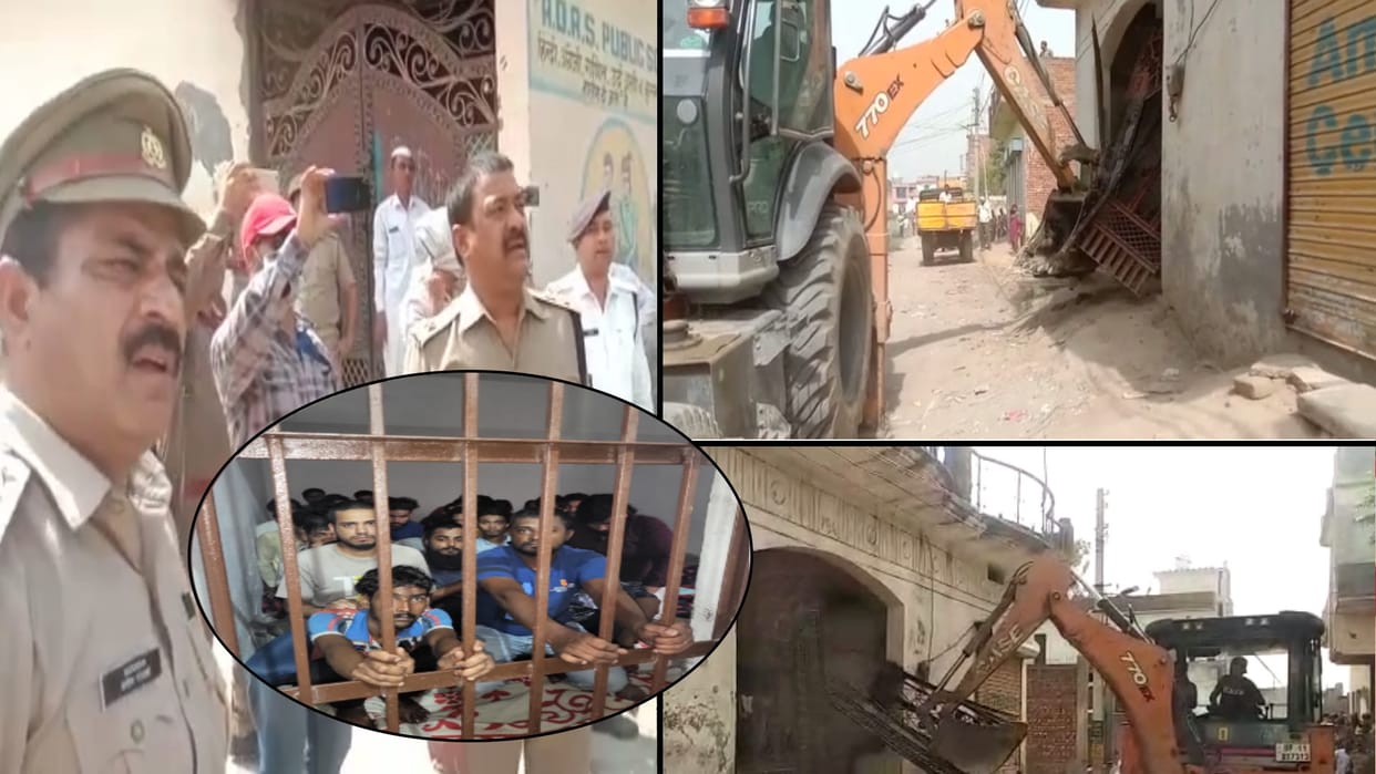 Saharanpur Violence: Bulldozer can run on the property of hundred miscreants, list prepared