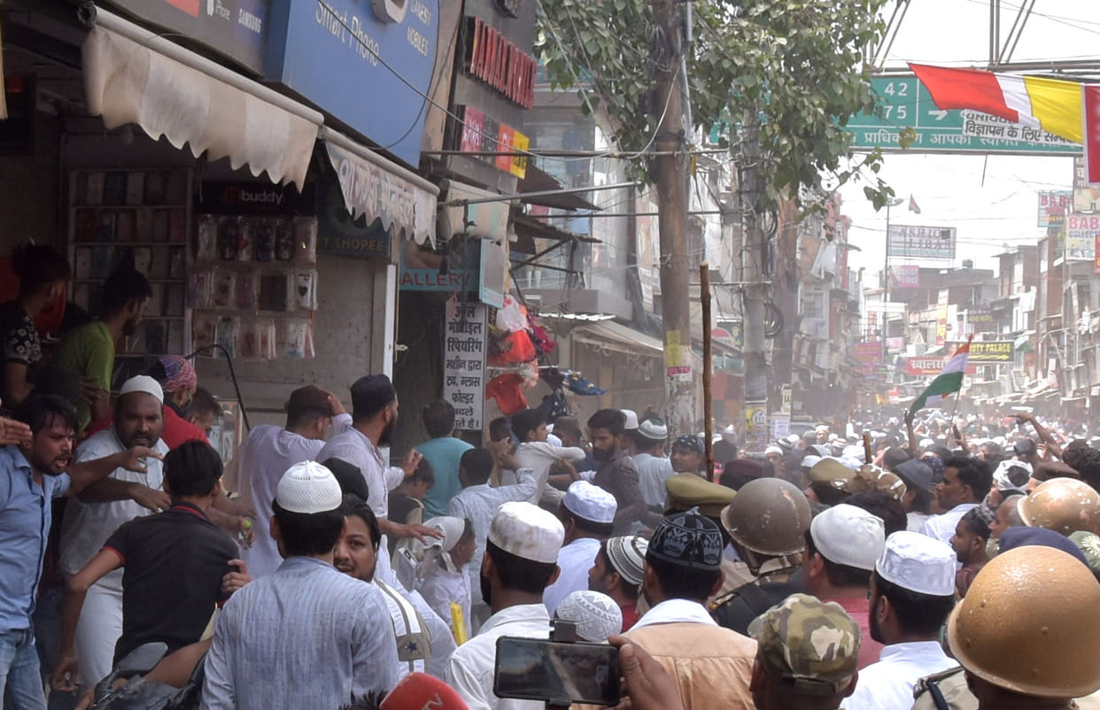 Saharanpur, the city of peace, was saved from being scorched in the fire of riots