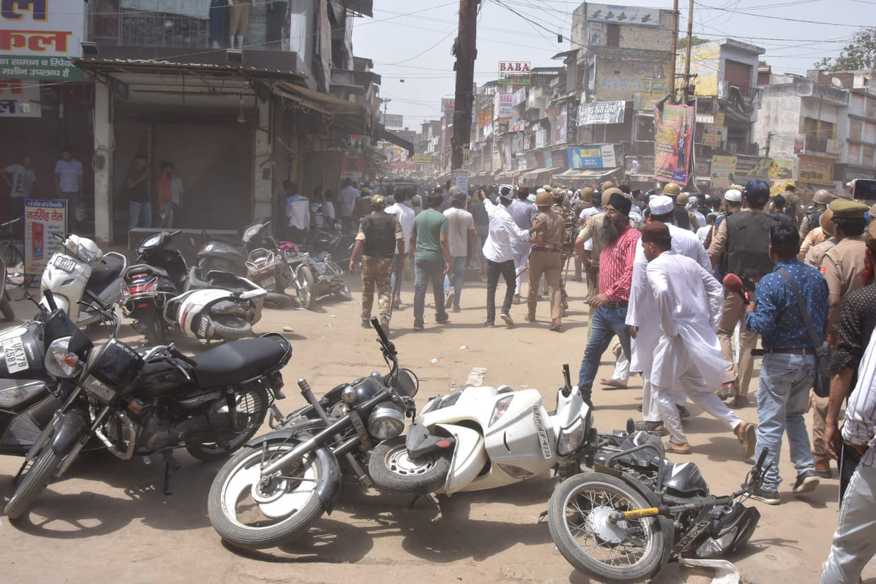 Ruckus in Saharanpur, three injured including police personnel in stone pelting