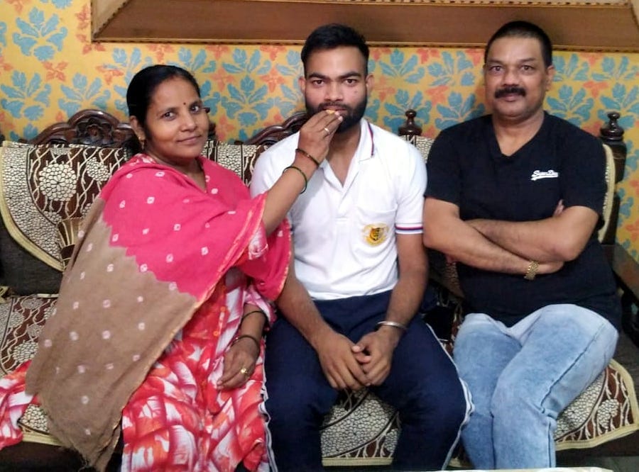 Aditya Pratap got 71st rank in CDS exam