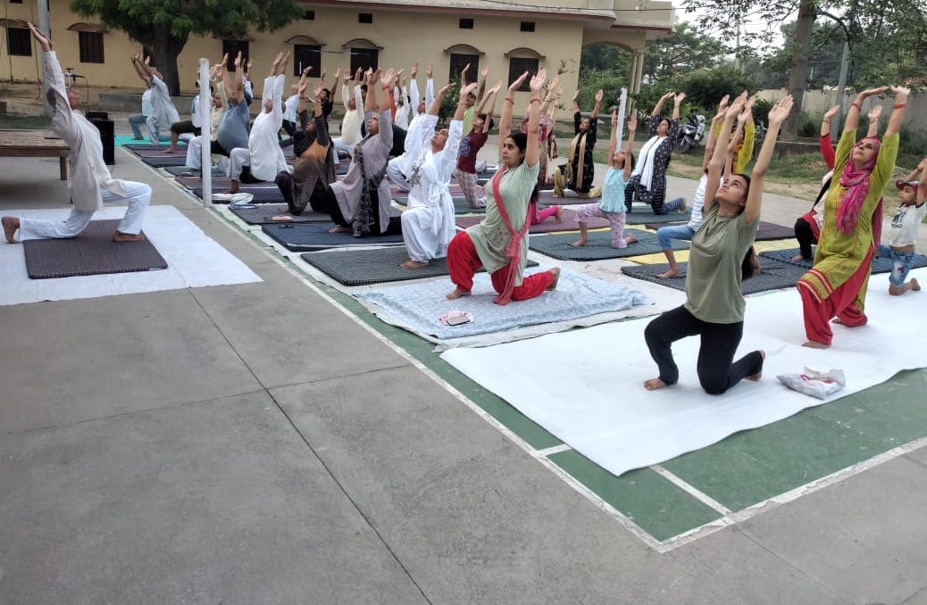 Yoga is essential for a balanced and balanced life.