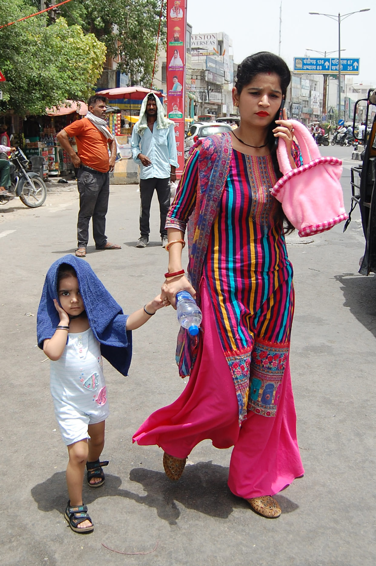 scorching heat is not showing softness