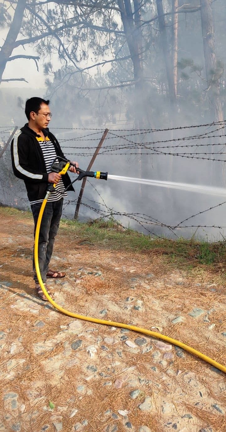 Forest Fire In Almora