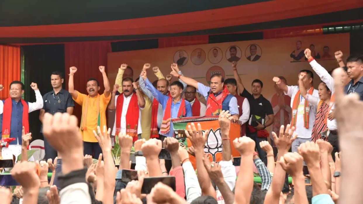 Assam KAAC Election Result bjp clean sweap in all 26 seats congress lost