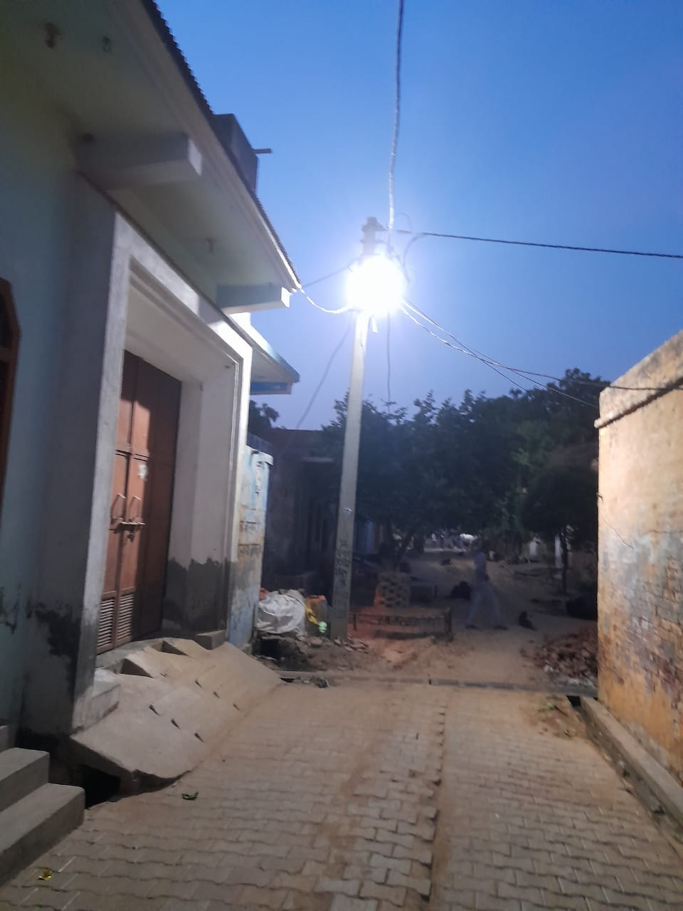 Villages being illuminated by stolen electricity