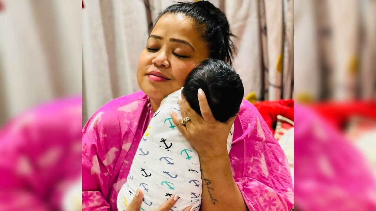 Comedian  bharti singh and haarsh limbachiyaa son name reveal