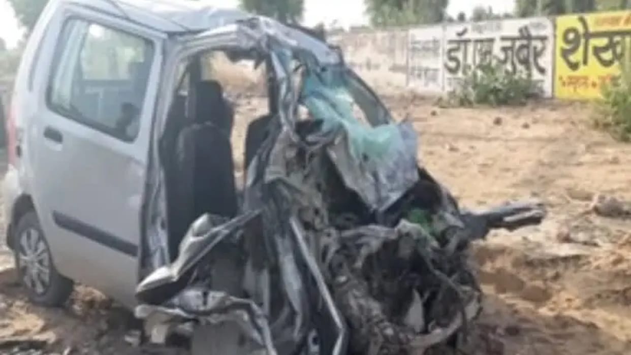 Churu Road Accident four youths died due to tanker hit car Sachin Pilot expressed grief