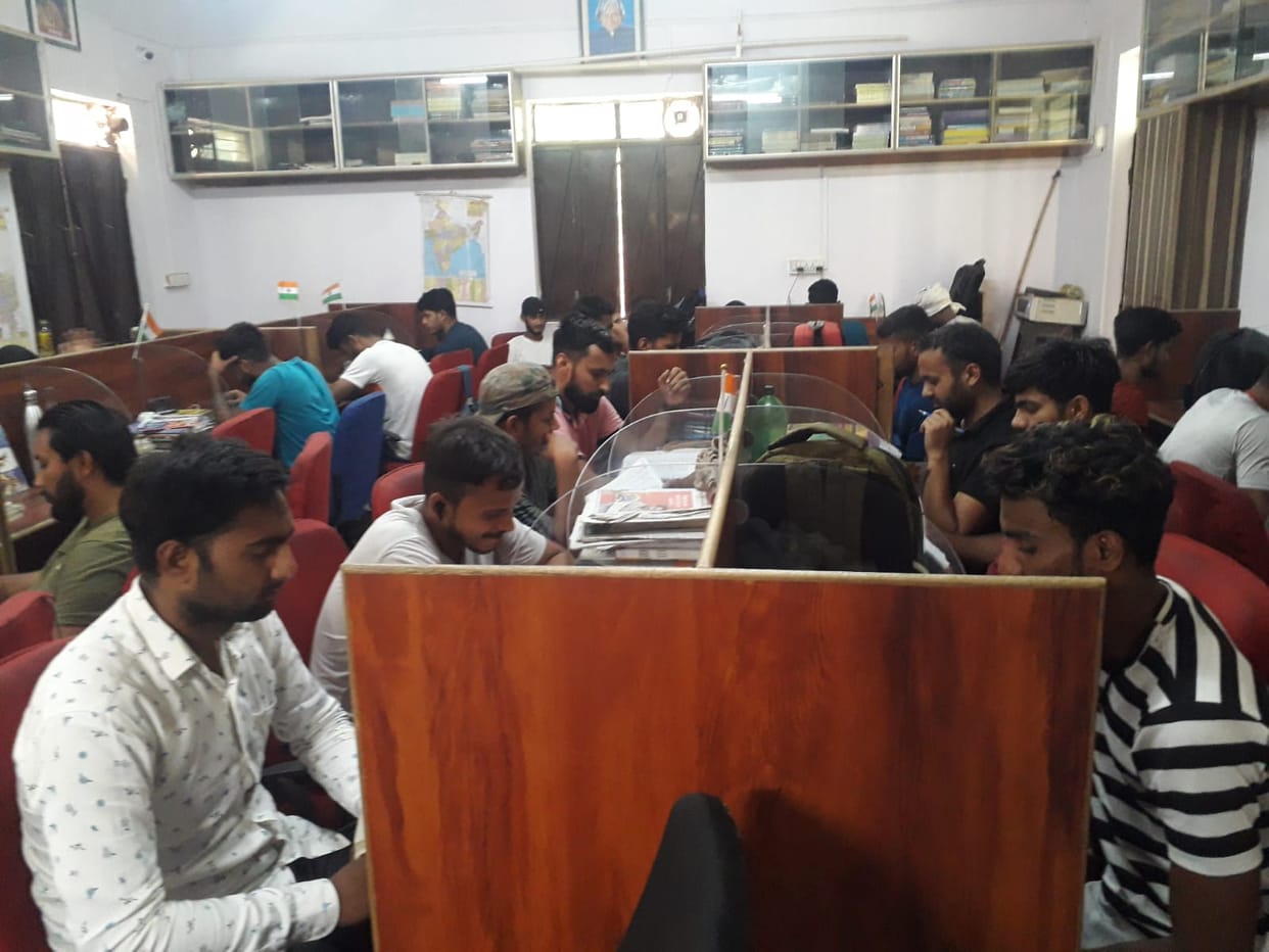 Dhikoli's library is easing the way for competitive examinations