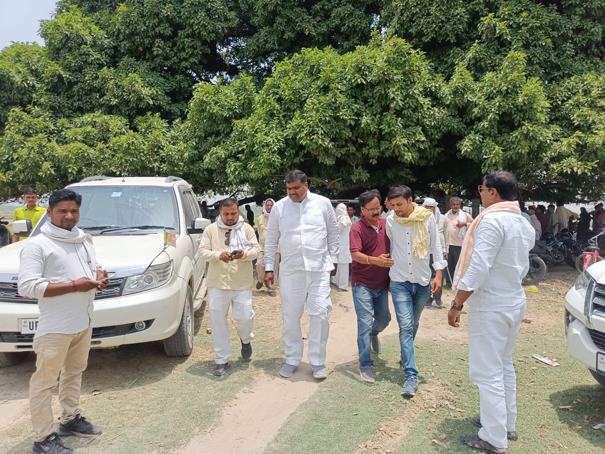 MLA Ram Bilas Chauhan learned the condition of the area