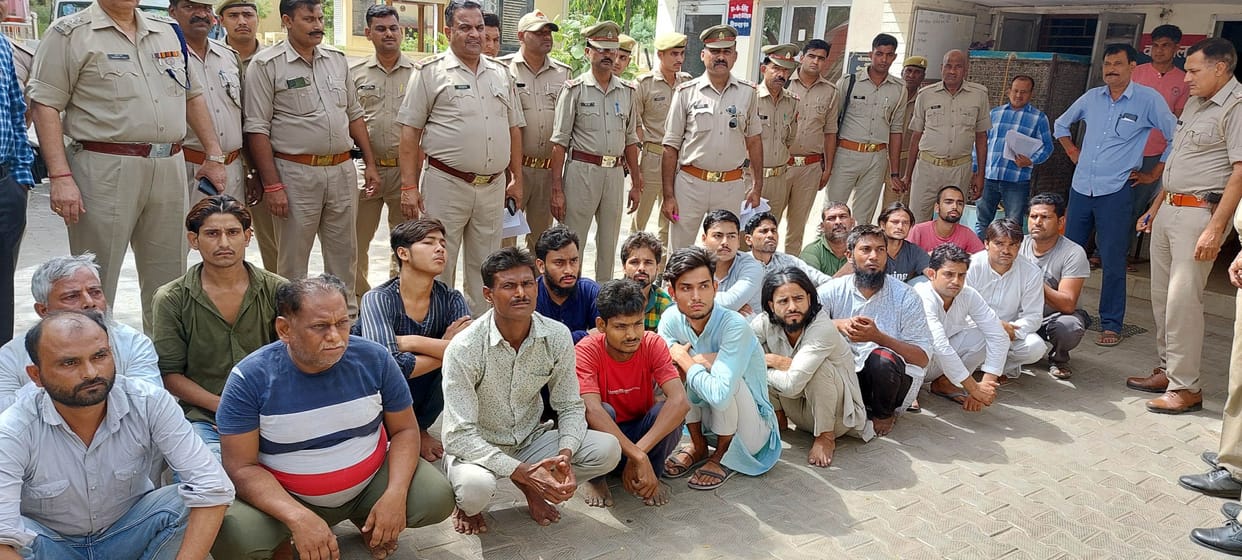 Hathras: 50 people arrested so far in the ruckus of Purdilnagar