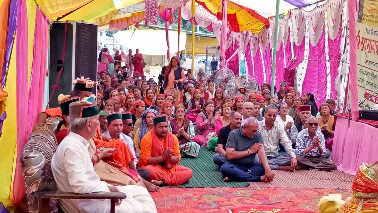 shrimad bhagwat katha in unnu mahadev