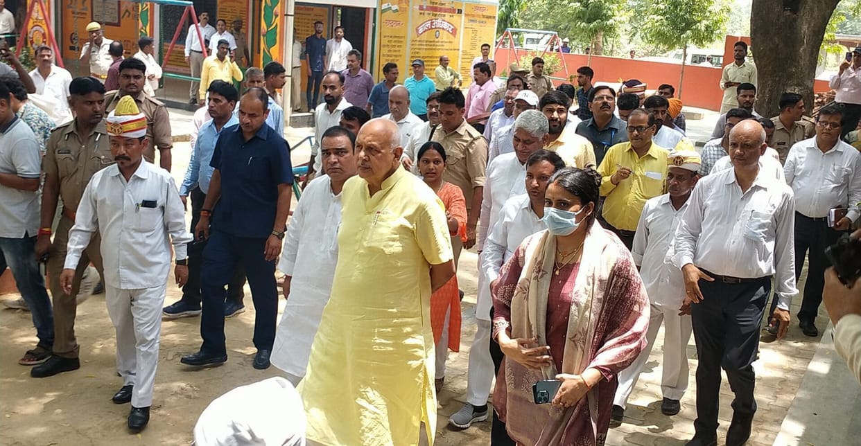 Reprimanded for getting dirt in the hospital