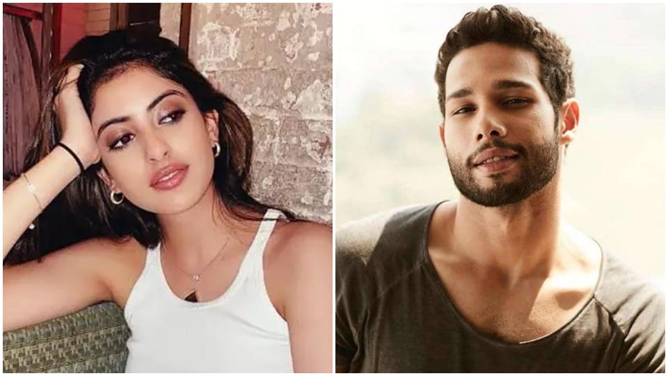 Siddhant Chaturvedi Navya naveli nanda Spotted on Mumbai Airport See Video here