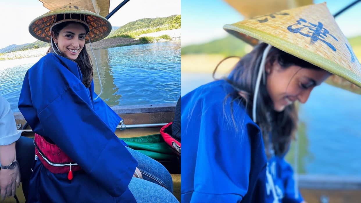 navya naveli nanda shares pics from japan fans says You are example that you need not wear short clothes to look beautiful