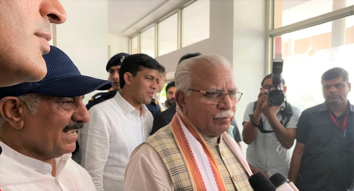 Haryana is providing water to Delhi from fixed quota: Manohar, Kurukshetra