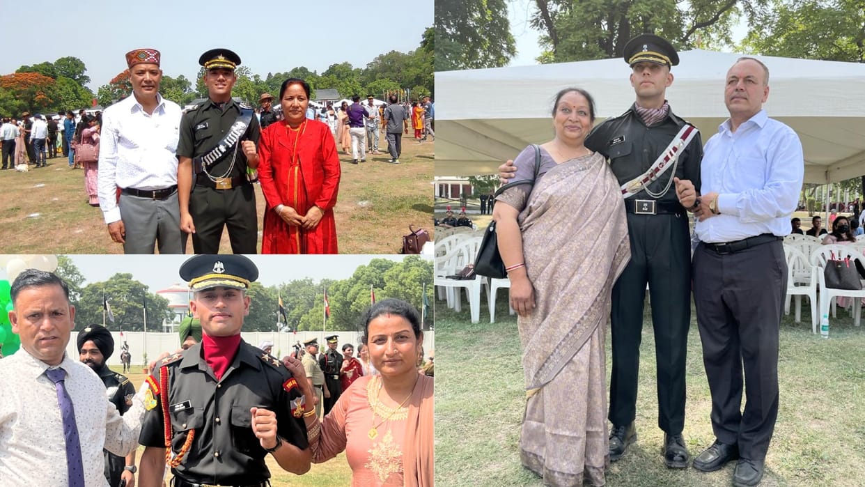 IMA Passing Out Parade 2022 13 youth of himachal pradesh Officers in Indian Army
