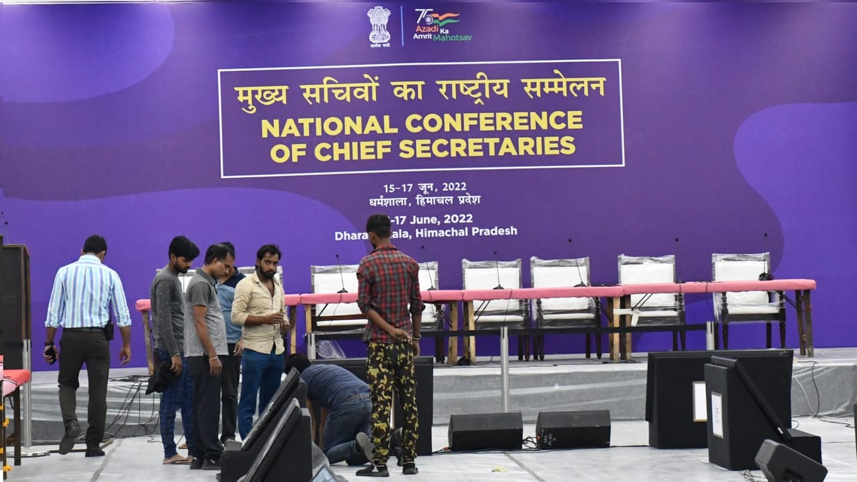 Chief Secretary Conference In Dharamsala from 15 to 17 June 2022