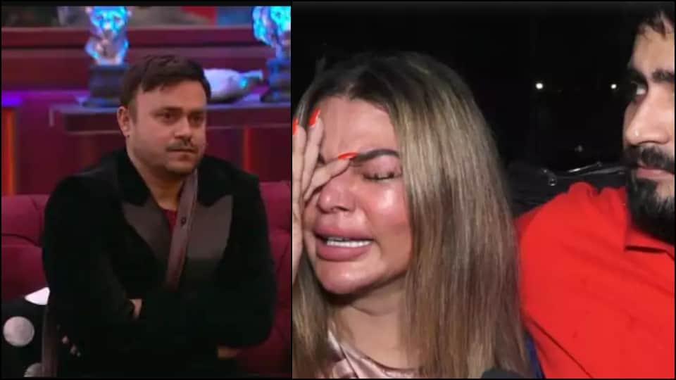 Rakhi Sawant reached police station with her boyfriend Adil Durrani and accused her ex-husband Ritesh of hacking the social media account