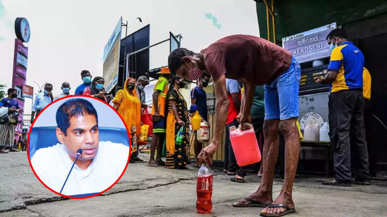 sri lanka crisis live updates weekly fuel quota for consumers at filling stations from next month