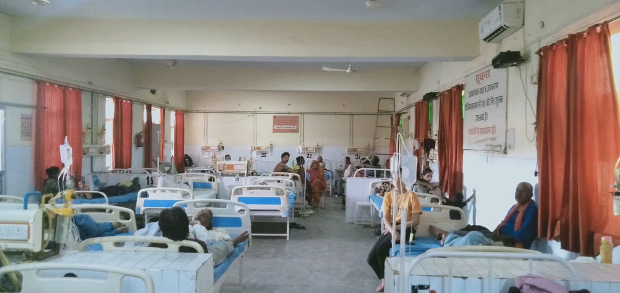 There was no electricity for 28 hours in the district hospital