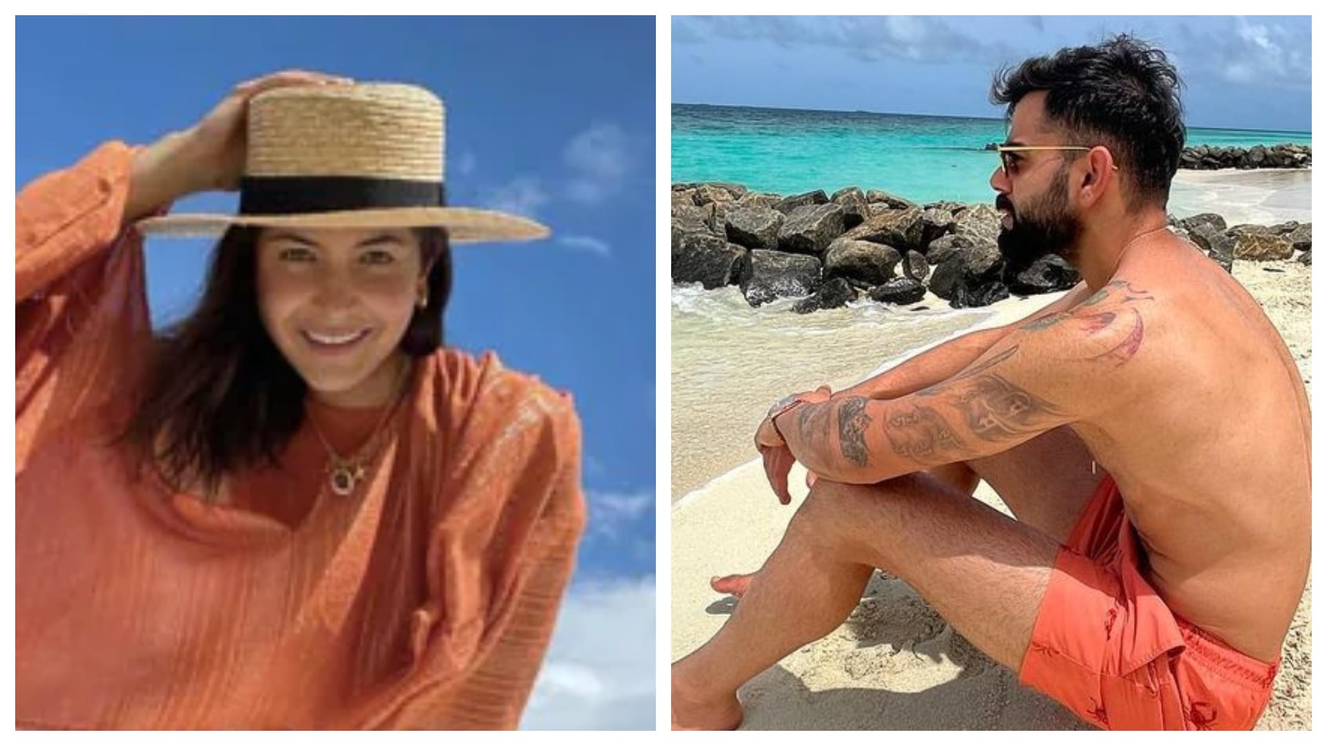 anushka sharma shared video of maldives cycling with daughter vamika   