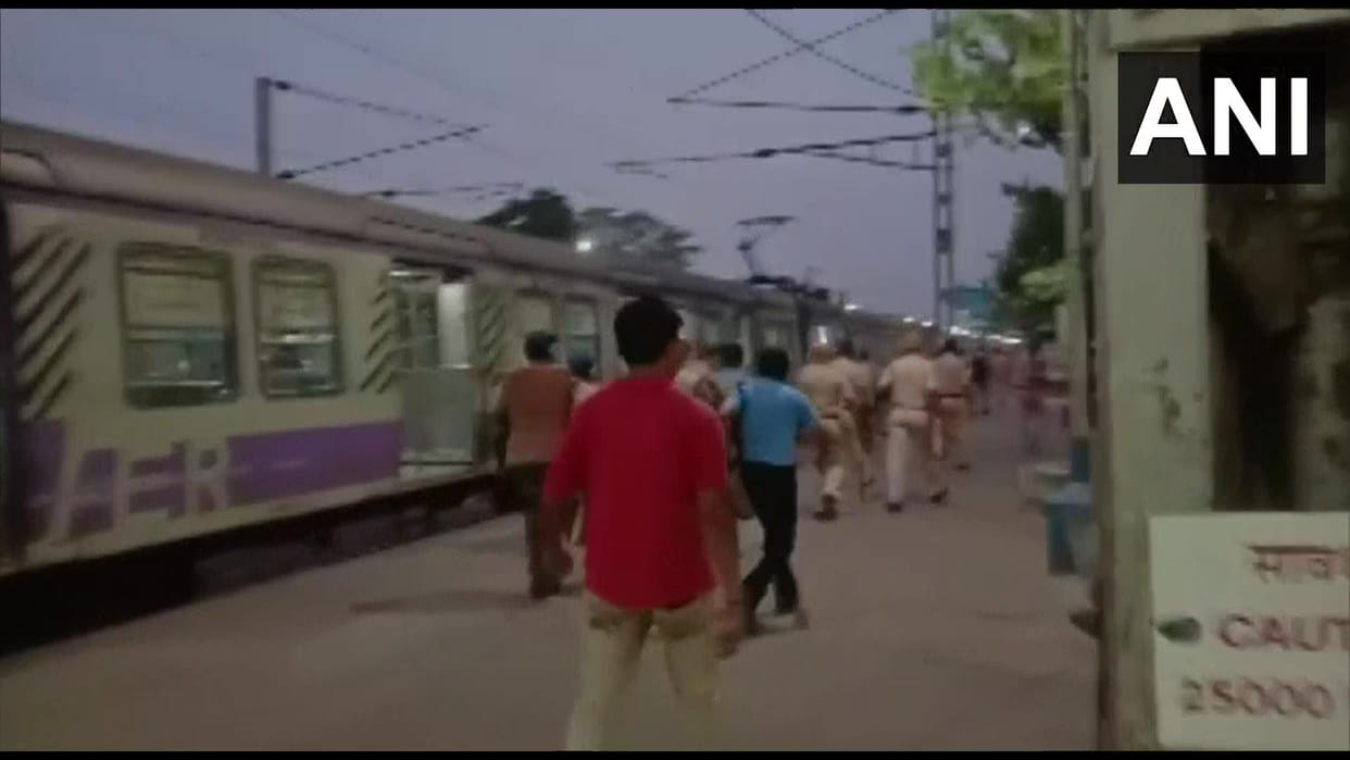 Prophet row: Protesters attack, damage local train in Bethuadahari railway station in Bengal Nadia district Police