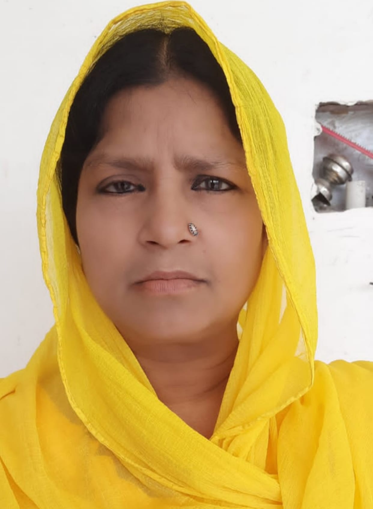 Afreen became the village head of Malokhar in the counting of votes again