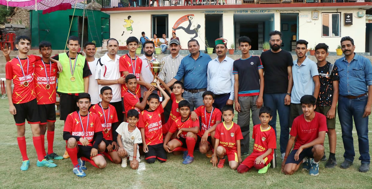 Rising Star beat DAV to win the football tournament