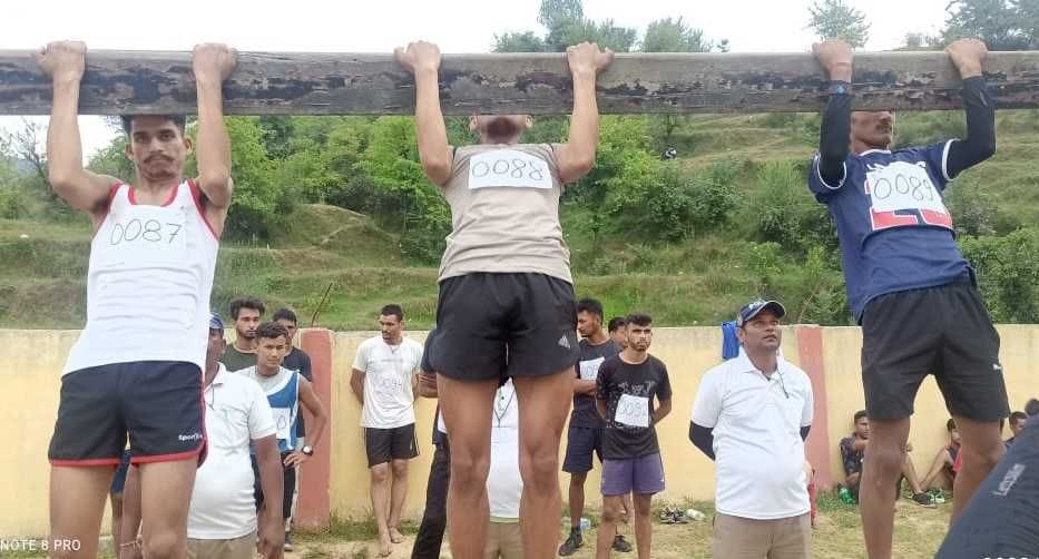 Physical Test For Police Bharti in Champawat