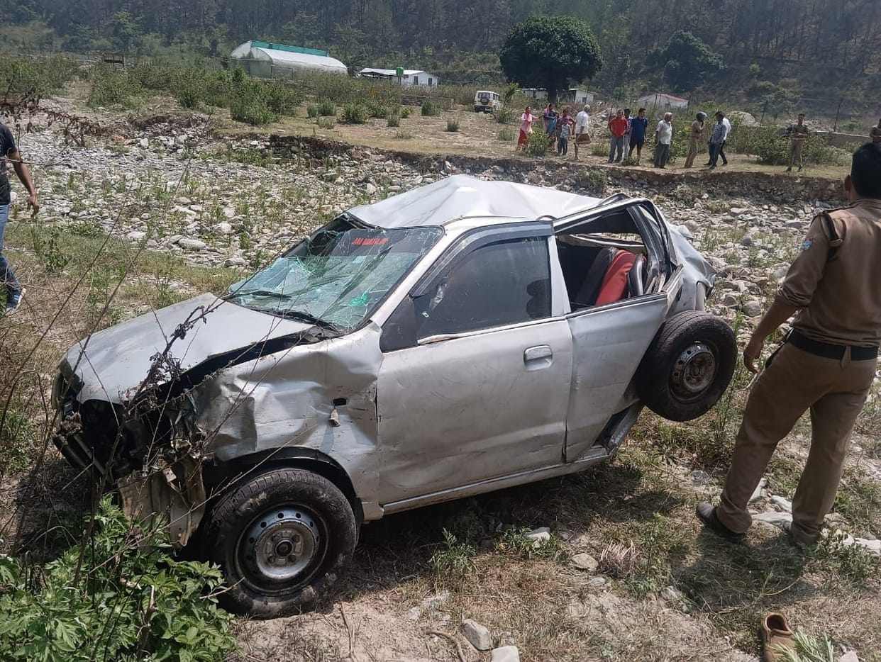 Car Falls one Injured