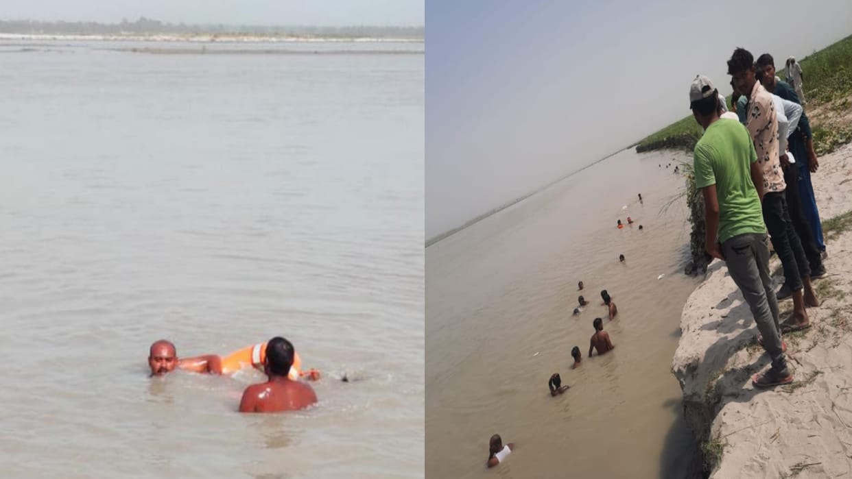 Accident: Three youths drowned while taking bathing in Ganga in Hastinapur, one rescued