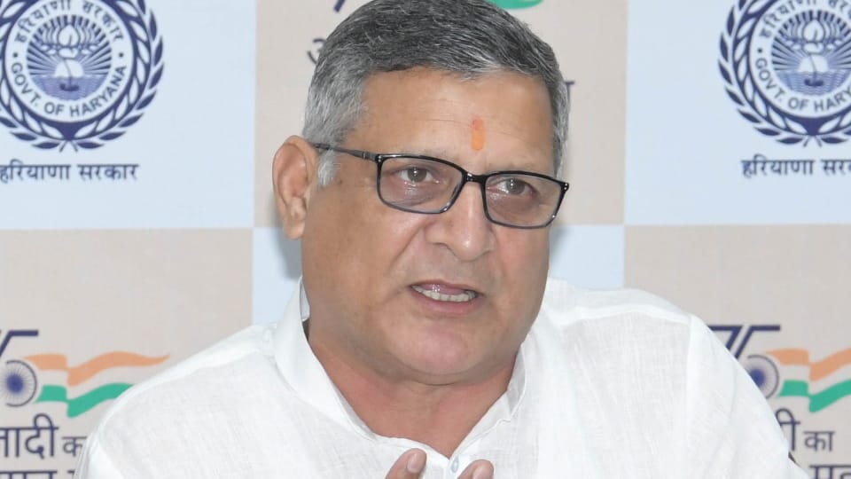 Uttarakhand Education Minister Dhan Singh Rawat met Haryana Education Minister Kanwarpal Gurjar in Chandigarh