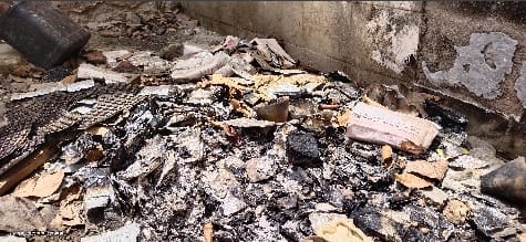 District Hospital: Government medicines were burnt this time