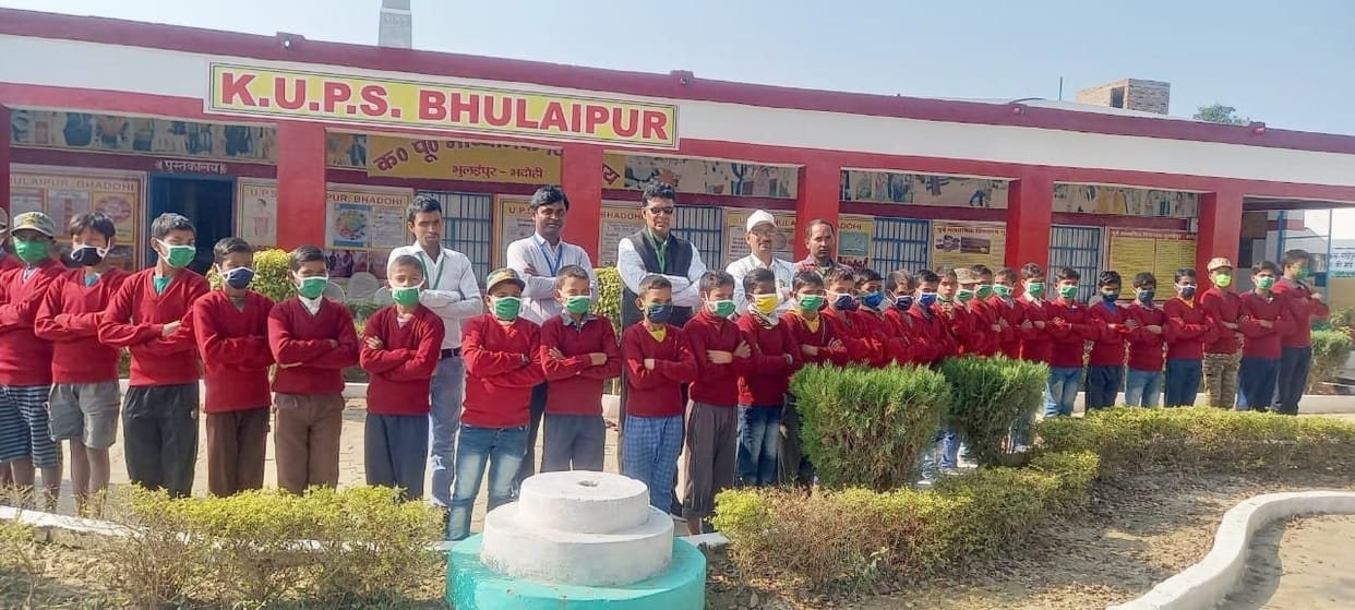 Teacher's passion changed the picture of the school