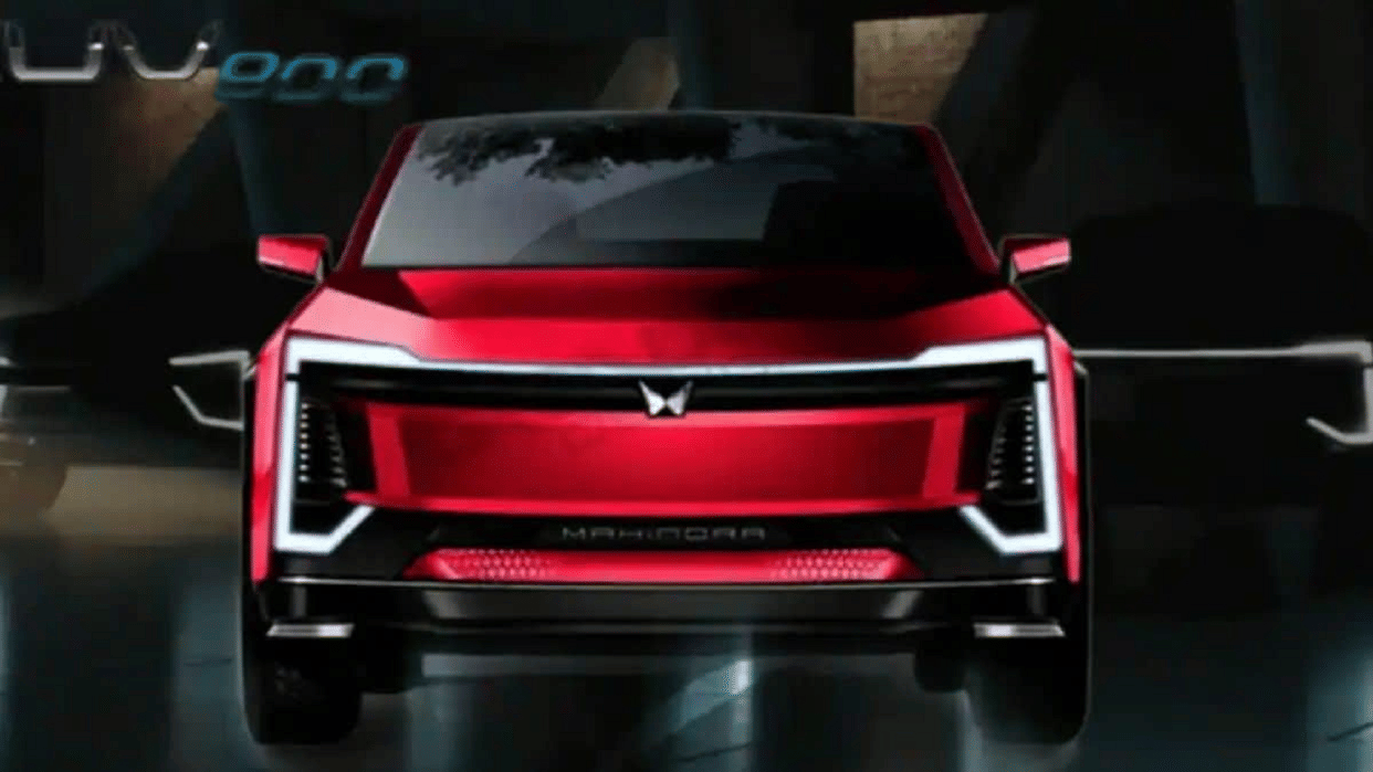 mahindra xuv900 electric coupe suv teased may unveil on Independence Day 2022